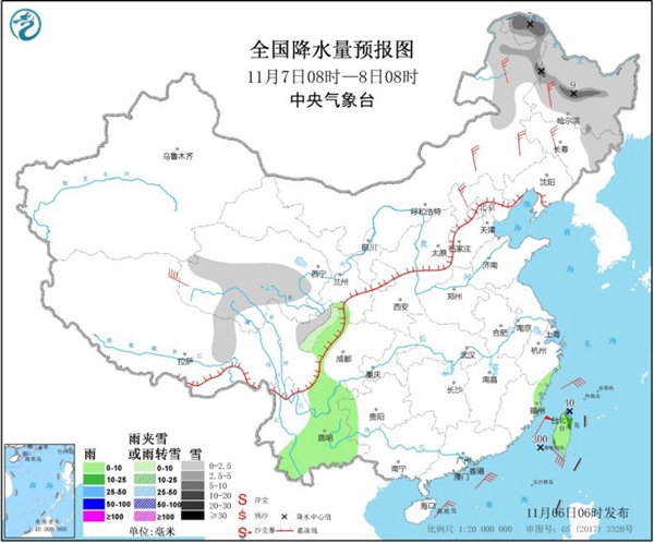                     东北气温多起伏雨雪渐增 西南阴雨缩减                    3