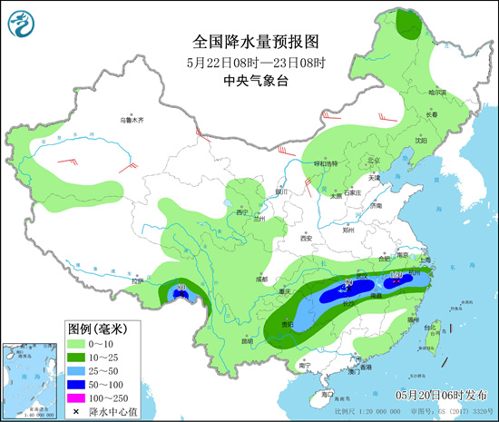                     江南等地暴雨连连 华北开启入夏进程                    3