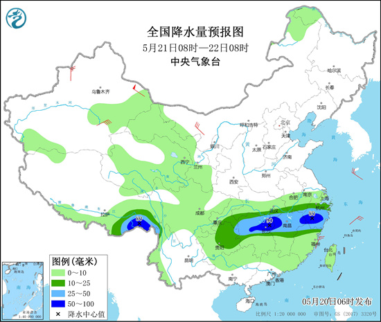                     江南等地暴雨连连 华北开启入夏进程                    2