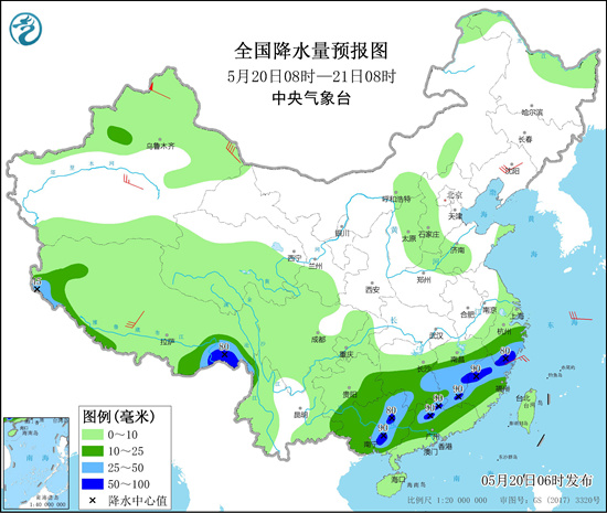                     江南等地暴雨连连 华北开启入夏进程                    1