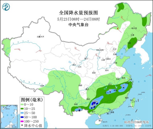                     南方6省区需警惕降雨叠加致灾性 华南闷热酷暑持续                    1