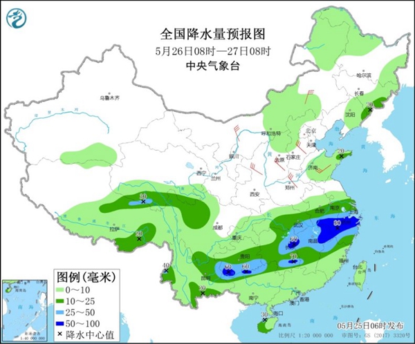                     明日南方强降雨再起 华北等地昼夜温差超10℃                    2