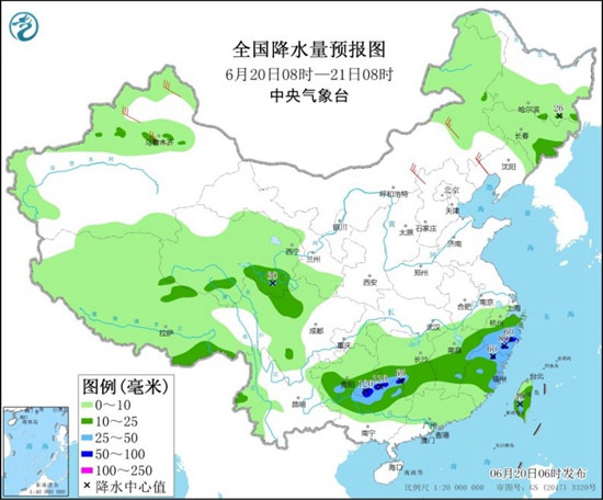                     贵州浙江等地雨势强劲 华北晴晒干热                    1