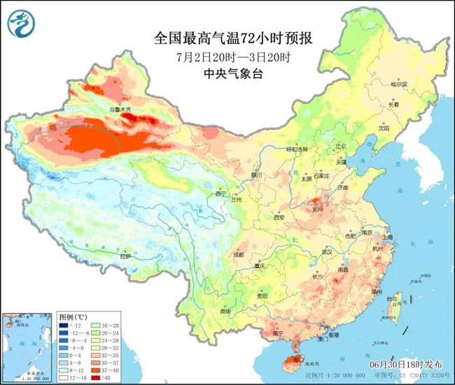                     梅雨持续发力！长江中下游地区暴雨“扎堆” 北方冷涡活跃小心强对流                    6