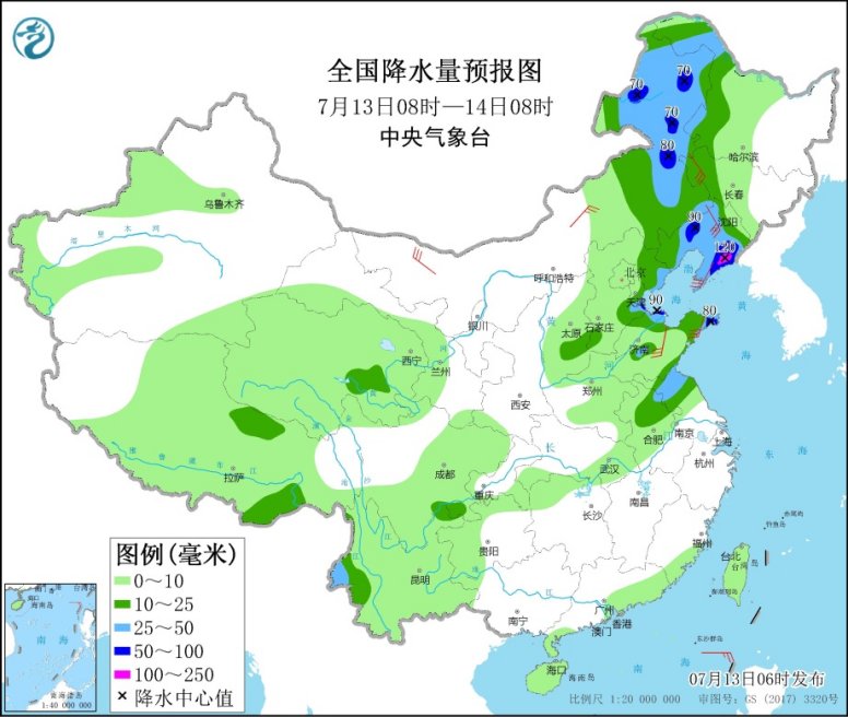                     本周华北地区雨水频繁 南北方高温齐增                    1