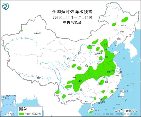                     强对流天气预警继续！12省区市部分地区有雷暴大风或冰雹                    2