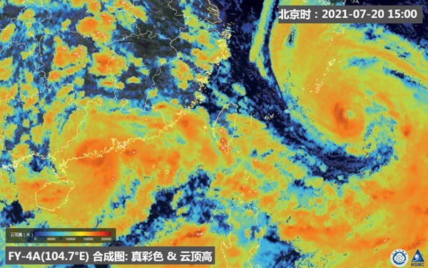                     卫星之眼看双台共舞：“查帕卡”即将登陆 螺旋结构清晰                    3