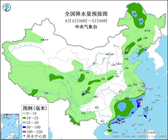                     广东福建强降雨连连 江南等地高温持续                    2