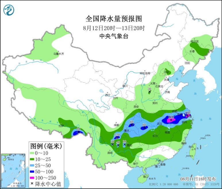                     明后两天成片暴雨将下在这些地方                    3