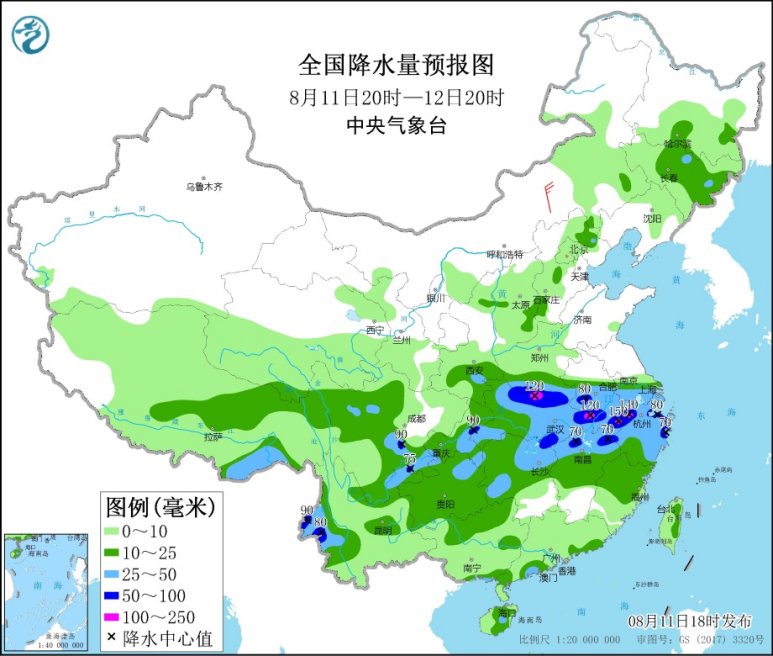                     明后两天成片暴雨将下在这些地方                    2