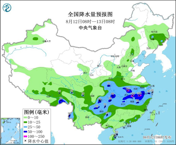                    长江中下游将进入此轮降水最强时段 超5省区市有暴雨现身                    1