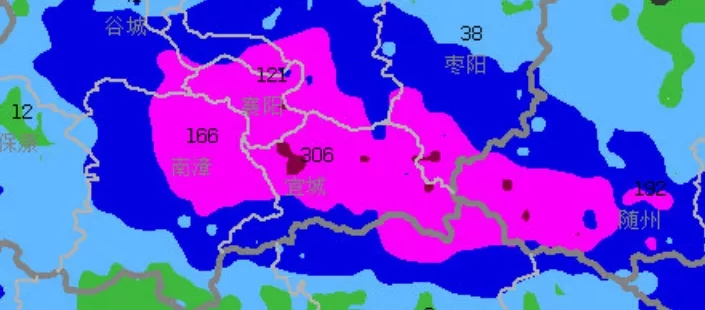                     484.3毫米！湖北宜城遇极端降水                    2