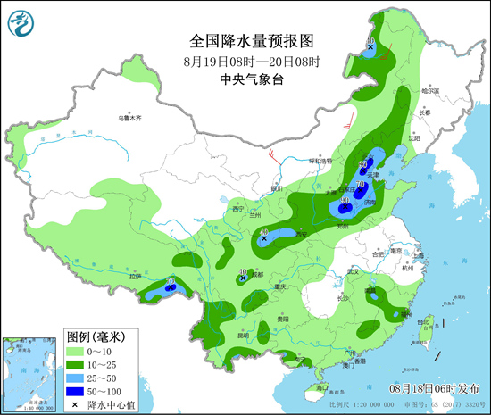                     北方自西向东迎降水 南方高温闷热增多                    2