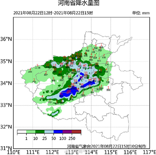                     138.1毫米！河南遭暴雨大风齐袭 这些地方或暴发山洪                    1