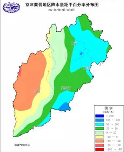                     今年华北雨季不一般！持续时间为历史第二长 雨量历史第三多                    3